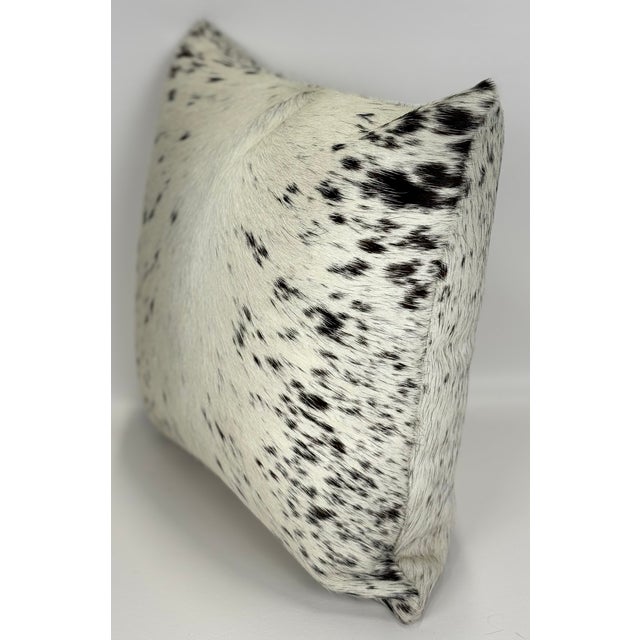 Natural, refined, and richly organic, this 16” x 16” pillow cover is crafted from premium Brazilian Watusi cowhide in soft...