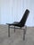 Vintage Lupina Shell Chair in Black Leather by Niko Kralj for Stol Kamnik, 1970s For Sale - Image 11 of 18