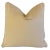 Big Cat Cheetah Leopard Velvet Feather/Down Pillow 23" Square For Sale - Image 4 of 5