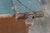 Antique Primitive Pine Bin Teal Blue Milk Paint Wood Storage Rolling Crate Box For Sale - Image 15 of 16