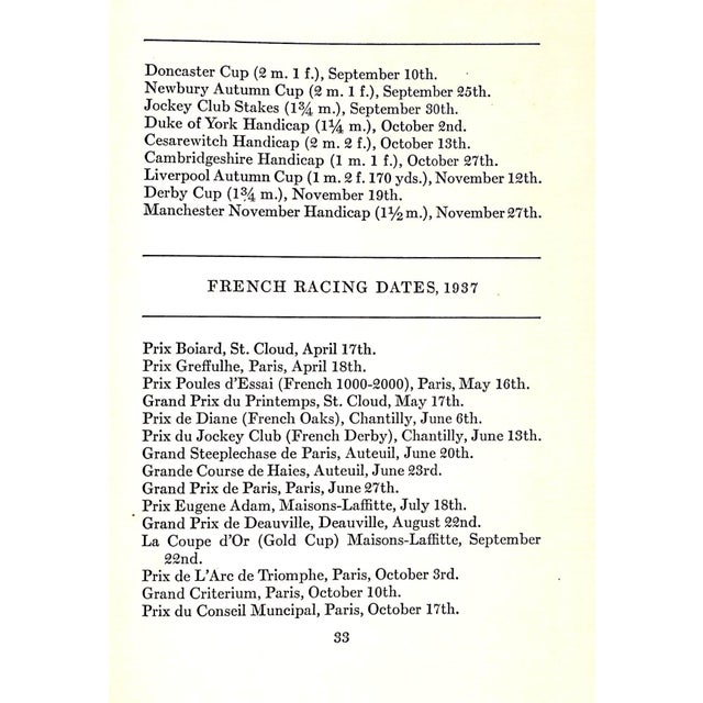 United Hunts Racing Association 1937 For Sale In New York - Image 6 of 8