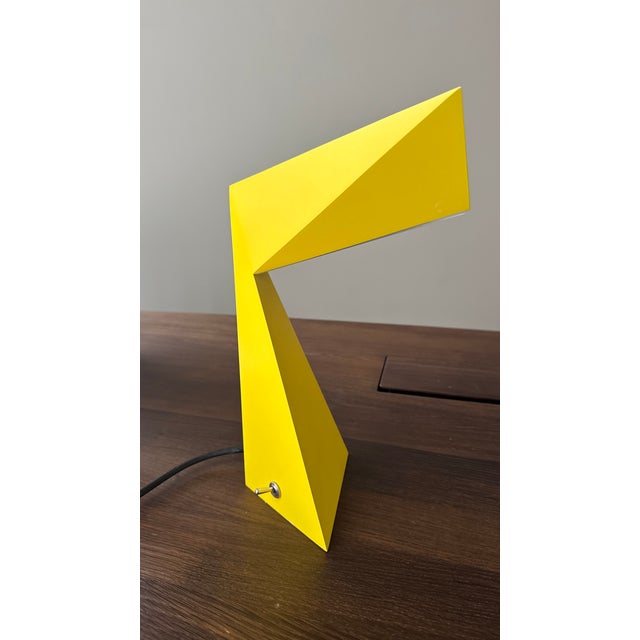 Origami Lacquered Table Lamp by Francois Champsaur, 2015 For Sale - Image 9 of 14