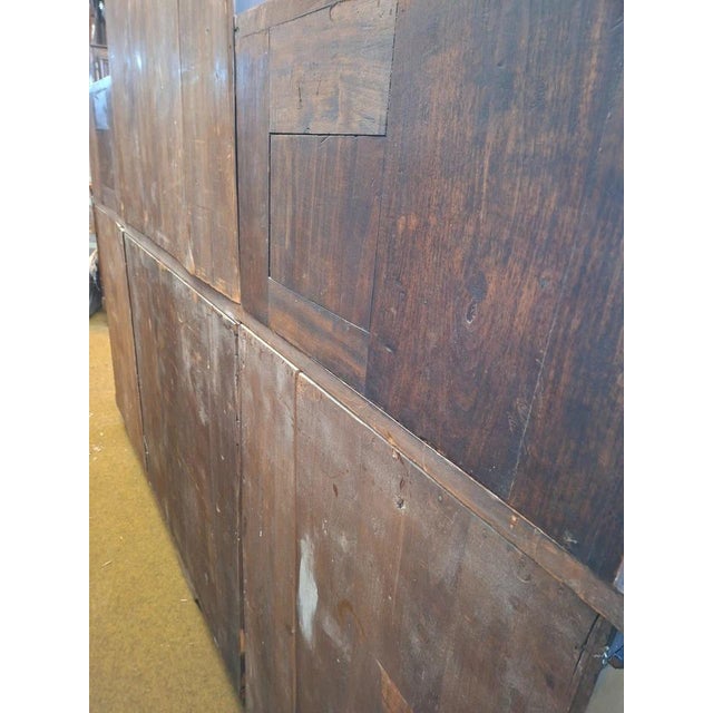 Wood Renaissance Walnut 2-Body Buffet, 17th Century For Sale - Image 7 of 12