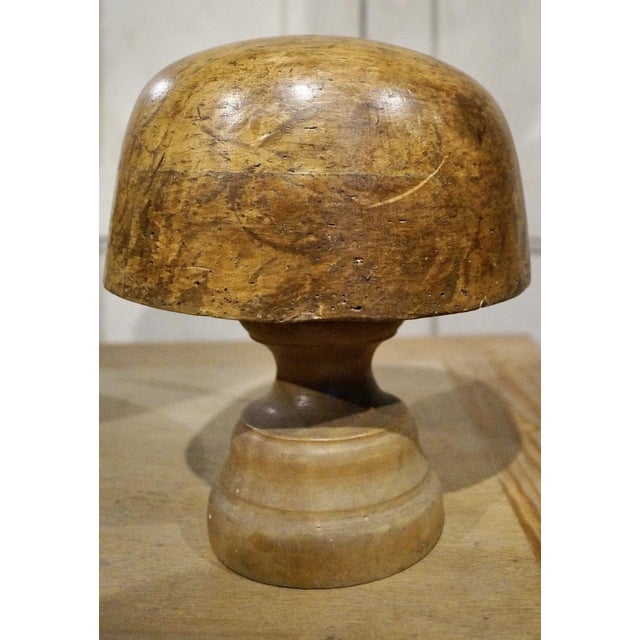 Hat Block on Stand by Riva Marchesi for Paris Milliners, 1900s For Sale - Image 6 of 10