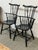 Wood Nichols & Stone Vintage Tall-Back Windsor Armchairs, Pair For Sale - Image 7 of 12