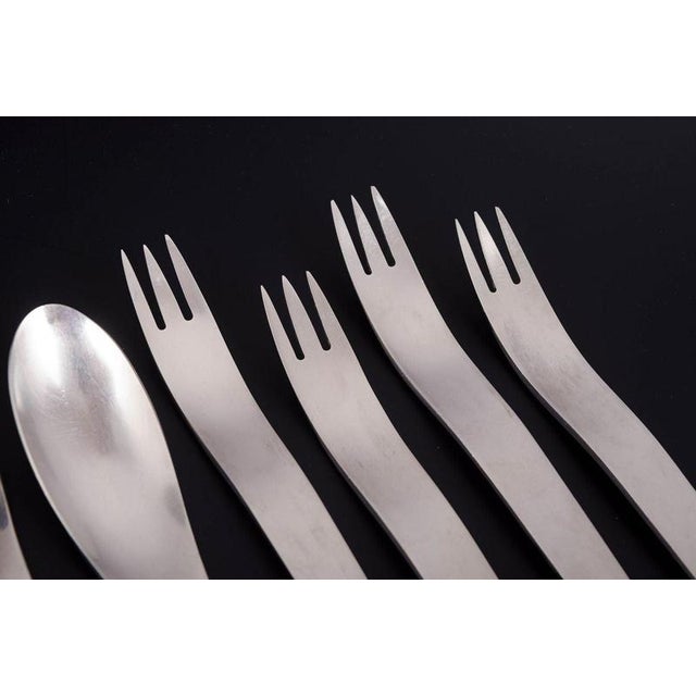 Complete Dinner Service for Four Persons by Arne Jacobsen for Anton Michelsen, 1960s, Set of 12 For Sale - Image 3 of 6