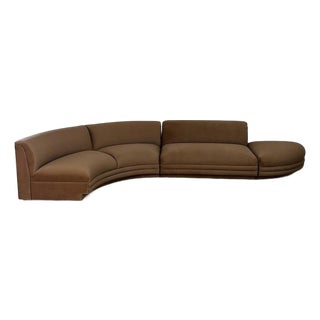 1970’s Serpentine Couch For Sale