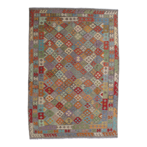 Handwoven Tribal Kilim Rug 8'2" X 11'9"