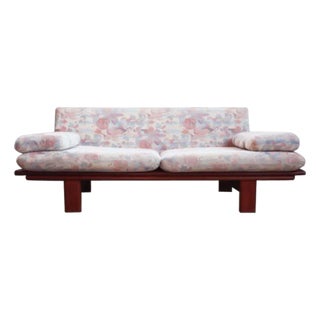 Danish Modern Teak Gondola Scandinavian Sofa, 1970s/80s For Sale