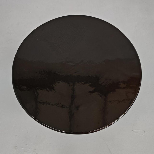 Brown Terrae Ceramic Coffee Table by Raffaello Biagetti for Atelier Biagetti, 1970s For Sale - Image 8 of 18