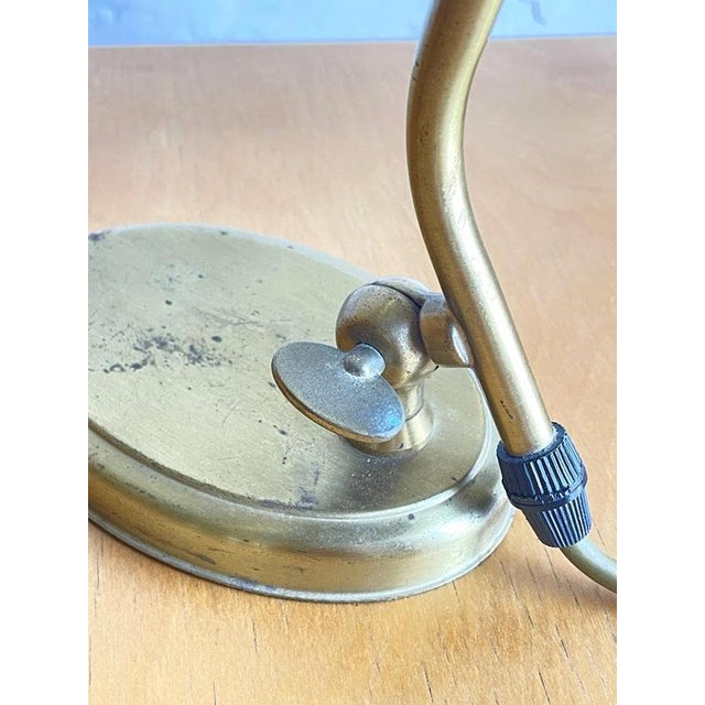 Metal Mid-Century Modern Pfäffle Brass Table Lamp, Germany, 1960s For Sale - Image 7 of 10