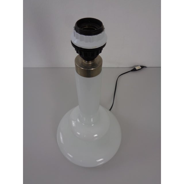 Plaza Opal Glass Table Lamp from Hsin-Lung Lin for Holmegaard Glasværk, Sweden, 1970s For Sale - Image 9 of 18