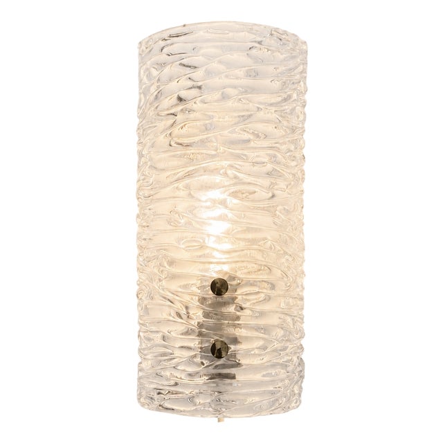 Model 8493 Wall Lamp by Carl Fagerlund for Orrefors, 1960s For Sale