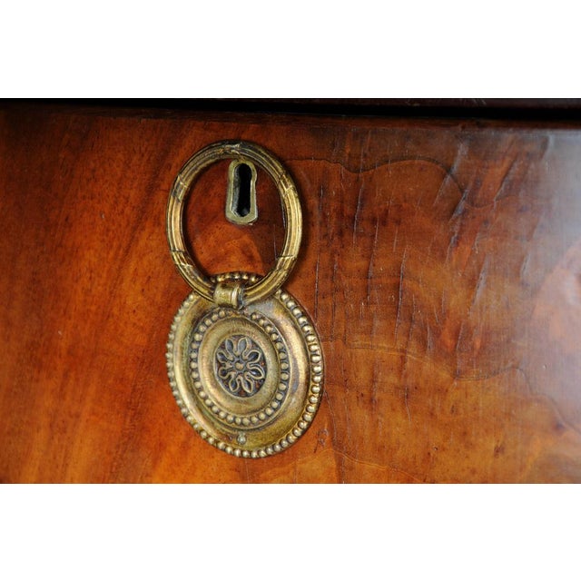 English Mahogany Chest of Drawers, 1890s For Sale - Image 14 of 16