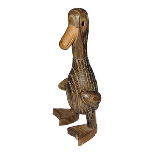 Japanese 1959 Wony Articulating Carved Wooden Duck Figurine
