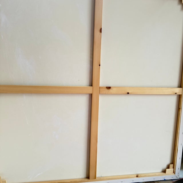 Modern Artist Liubou Sas “Blue Eyes” Modern Original Painting White Horse For Sale - Image 3 of 13