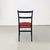 1950s Italian Light Chair in Wood and Red Fabric by Gio Ponti for Cassina, 1951 For Sale - Image 5 of 17