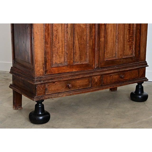 Dutch 18th Century Oak Kussenkast Armoire For Sale - Image 13 of 13