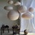 Small Japanese-Style Rattan and Natural Linen Pendant Light For Sale - Image 4 of 18