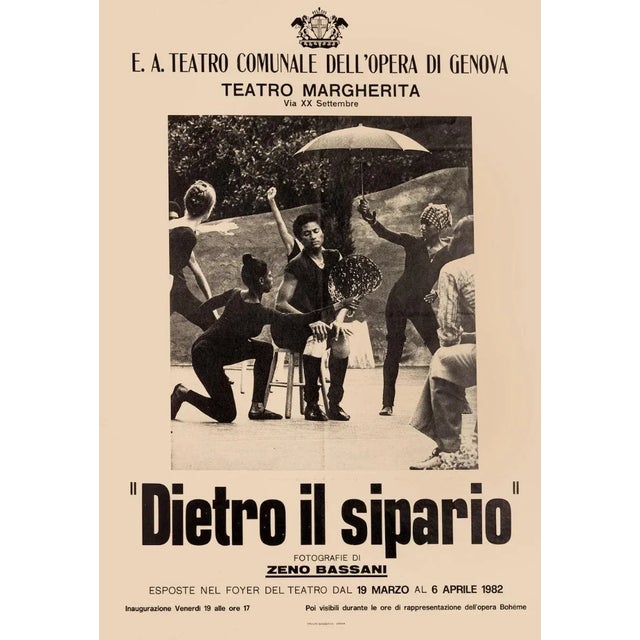 Margherita Theatre-Manifesto is an original poster print. The artwork represents the manifesto of Margherita Theatre for...