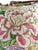 Textile Thibaut Peony Garden Hand Printed Tasseled Linen Pillows/a Pair For Sale - Image 7 of 10