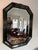 Bernhardt Vintage Bernhardt Lacquered Octagonal Beveled Mirror Karl Springer Style For Sale - Image 4 of 10