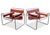 Wassily B3 Armchair in Chrome and Tan Leather from Marcel Breuer For Sale - Image 6 of 12