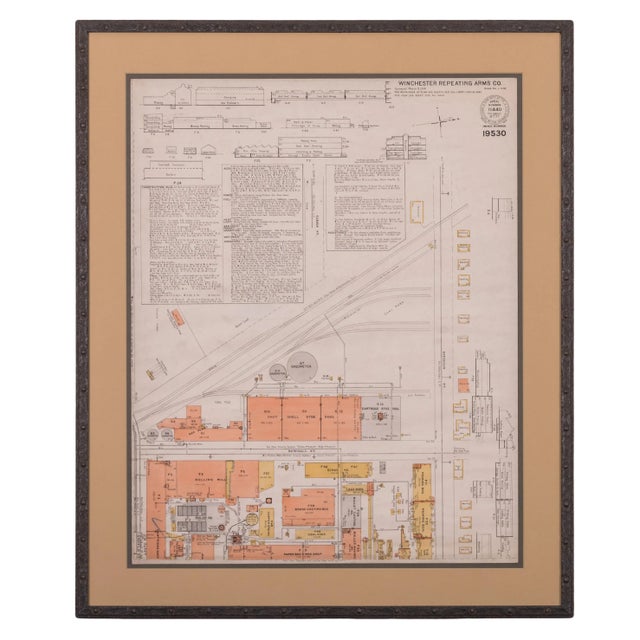 Winchester Repeating Arms Company Factory Survey, C.1899 - Set of 4 For Sale - Image 4 of 12