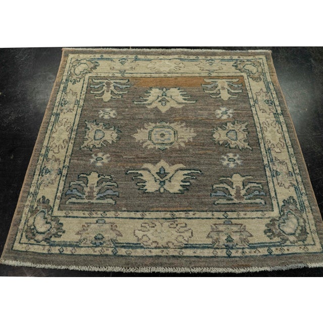 Oushak Square Rug 3' x 3' #21352 Explore a curated collection of hallway runners, wool rugs, and handmade masterpieces at...