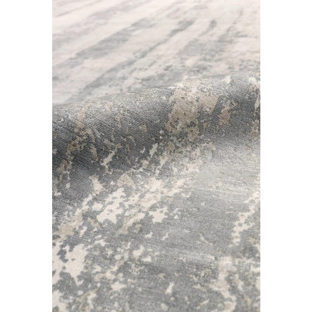 Pasargad Home Beverly Grey Area Rug-12' 0" X 15' 0" For Sale - Image 4 of 6