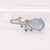4.6ct Aquamarine Pendant With Natural Diamonds Accents: Solid 14k Gold, 15x10mm For Sale - Image 9 of 9