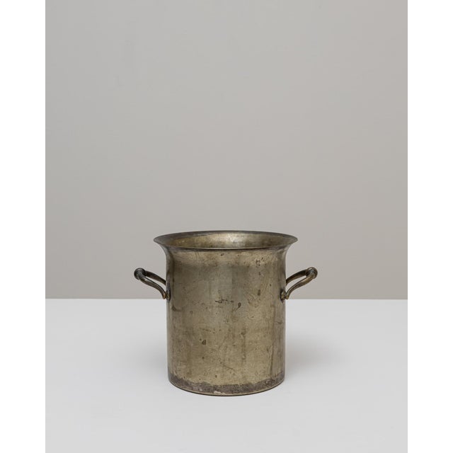20th Century French Silver Plated Champagne Bucket For Sale - Image 16 of 18