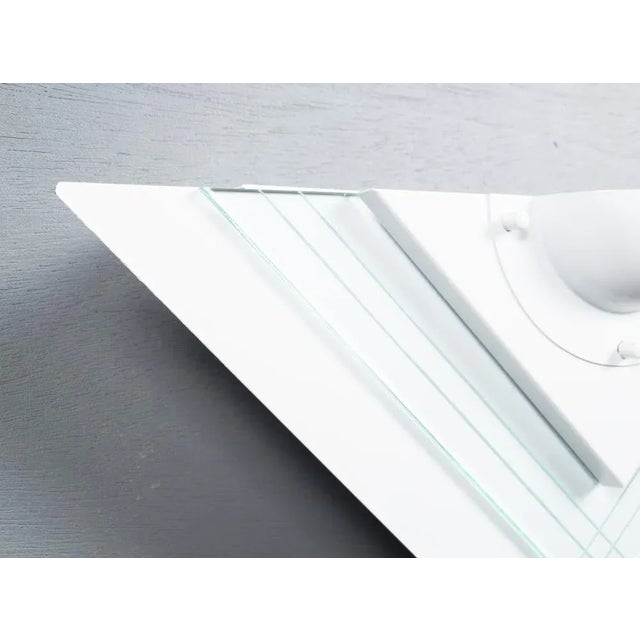 Glass German 8869/ 01 Wall Light by Franz Hustadt for Hustadt Leuchten, 1980s For Sale - Image 7 of 15