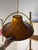 Beige Brown and Orange Single Pendant Lamp by Jo Hammerborg for Fog & Mørup For Sale - Image 8 of 11