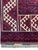 1980s Vintage Afghan Elephant Foot Wool Rug 7’2” X 10’4” For Sale - Image 5 of 6