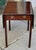 Exceptional Period Chippendale drop leaf table circa 1770, superb. mahogany veneers make the top glow,. single full...