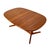 1990s Danish Modern Solid Teak Expandable 102" Dining Table W/ Two Leafs For Sale - Image 11 of 18