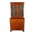 Wood Antique Georgian Inlaid Mahogany Bureau Bookcase Butler's Secretary Desk 1780 For Sale - Image 7 of 16