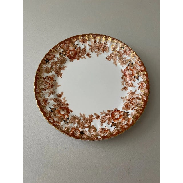 Indulge in a piece of classic elegance with this vintage Embassy Ware Victorian Rust by Samuel Radford Teacup, Saucer &...