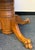1920s Early 20th Century Quarter Sawn Oak Claw Foot Dining Table For Sale - Image 5 of 10