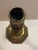 Early 18th Century Antique Louis XIV French Brass Patinated Candlestick For Sale - Image 5 of 7
