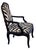 Vintage Faux Zebra Upholstered Chair, Pair For Sale - Image 10 of 15