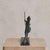 Early 20th Century French Art Deco Bronze Sculpture of Diana on Marble Plinth, 1930s For Sale - Image 5 of 7