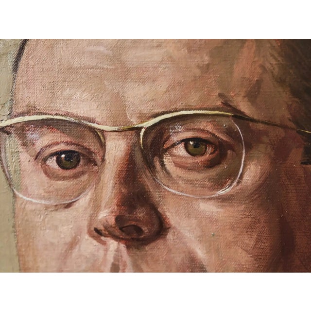 Jan van Loo, Portrait of Man, Oil on Canvas, Framed For Sale - Image 3 of 9