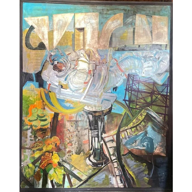 Untitled (Study), 2015 by Kazuo Yamada Oil on canvas, framed Exhibited work – 68th Chūshin Art Exhibition, Japan (F100) A...