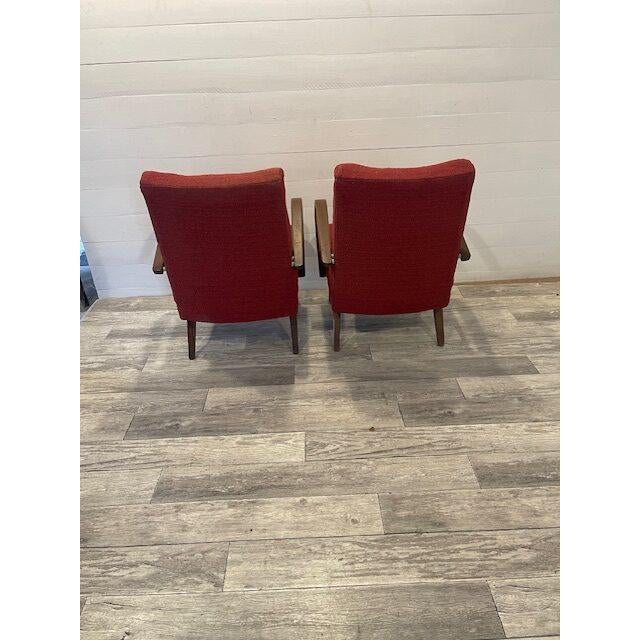 Vintage Mad-Man Chairs, 1940, Set of 2 For Sale - Image 3 of 6