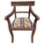 Early 20th Century Antique Syrian Inlay Arm Chair For Sale - Image 5 of 5