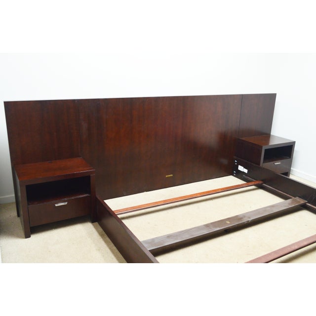 King Bed by Ethan Allen. Store item #537. Comes with two nightstands.