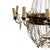 A striking 18th century Tuscan Empire chandelier featuring an elegant iron frame with a beautifully aged patina and...
