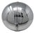 Chromed Metal Sphere Table Lamp, 1970s For Sale
